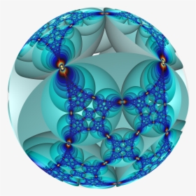Hyperbolic Honeycomb 4 3 I Poincare - Fractal Art, HD Png Download, Transparent PNG