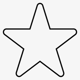 Transparent Star Icon Png - Empty Star Icon Png, Png Download, Transparent PNG
