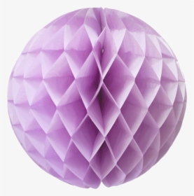 16 Inch Lavender Honeycomb Lanterns - Paper Ball Png Decor, Transparent Png, Transparent PNG