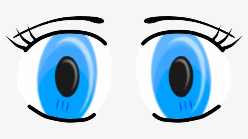 Blue Eyes Clipart Png, Transparent Png, Transparent PNG