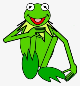 Kermit The Frog Toad True Frog The Muppets - Cartoon, HD Png Download, Transparent PNG