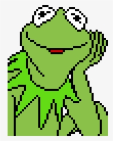 Transparent Kermit The Frog Png - Kermit Pixel Art Png, Png Download, Transparent PNG