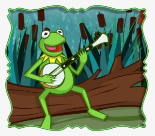 Transparent Kermit The Frog Clipart - Cartoon, HD Png Download, Transparent PNG