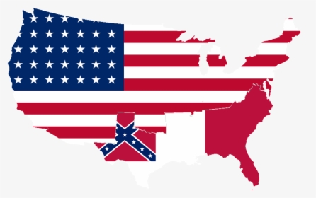 United And Confederate States - Ghost In The Shell Us Map, HD Png Download, Transparent PNG