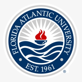 1200px-florida Atlantic University Seal - Florida Atlantic University Seal, HD Png Download, Transparent PNG
