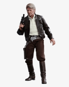 Han Solo The Force Awakens Hot Toys, HD Png Download, Transparent PNG