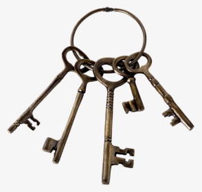 Transparent Antique Clipart - Prison Keys Png, Png Download, Transparent PNG