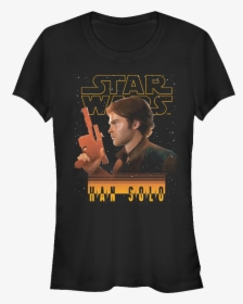 Junior Han Solo Star Wars Shirt - T Shirt Han Solo, HD Png Download, Transparent PNG