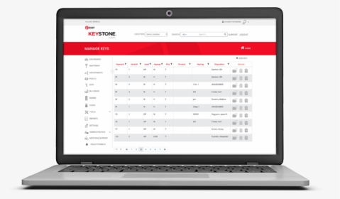 Keystone Web Demo Keys - Netbook, HD Png Download, Transparent PNG