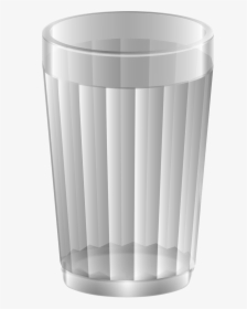Glass Of Water Clipart Glass Water Stiklin - Clip Art Glass Cup, HD Png Download, Transparent PNG