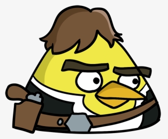 Angry Birds Star Wars The Force Awakens Han Solo, HD Png Download, Transparent PNG