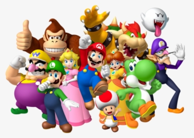Ci16 Parentssection Introductiontonintendo Nintendocharacters - Super Mario Characters Png, Transparent Png, Transparent PNG