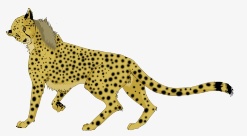 Running Cheetah Png Background Image - Cheetah, Transparent Png, Transparent PNG