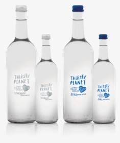 Premium Range Thirsty Planet S Glass Bottle Range - Thirsty Planet Water Still, HD Png Download, Transparent PNG