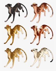 Cheetah Cub At Getdrawings - Easy Drawing Of A Cheetah Cub, HD Png Download, Transparent PNG