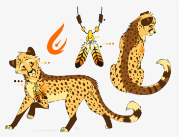 Transparent Chester Cheetah Png - Cheetah Drawing Anime, Png Download, Transparent PNG