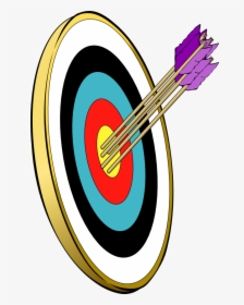 Archery Bullseye Clipart 9 Clip Art Bullseye - Accuracy Clip Art, HD Png Download, Transparent PNG