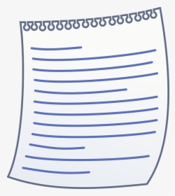 Archive, Paper, Sheet, White, Draft, Read, Font, Note - Cartoon Picture Of A Paper, HD Png Download, Transparent PNG