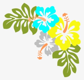 Hawaii Flower Png - Transparent Background Hawaiian Flower Clipart, Png Download, Transparent PNG