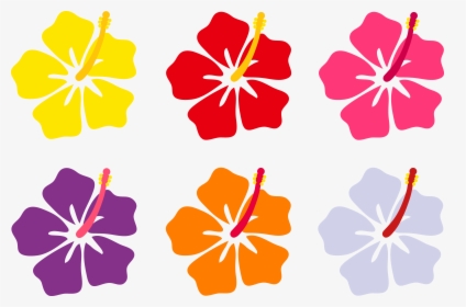 Transparent Tropical Flowers Png - Hawaiian Flowers Printable, Png Download, Transparent PNG