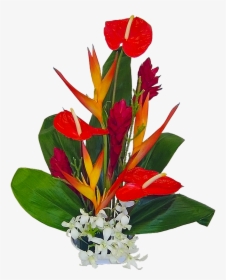 Tropical Flower Vase Png - Beautiful Best Telugu Quotation, Transparent Png, Transparent PNG