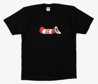 Supreme Cat In The Hat Shirt, HD Png Download, Transparent PNG