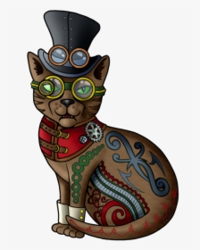 Animated Catbot Mkiii - Cartoon Steam Punk Cats, HD Png Download, Transparent PNG