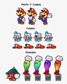 Paper Mario Style Characters, HD Png Download, Transparent PNG