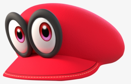 Transparent Cappy Png - Super Mario Odyssey Cappy, Png Download, Transparent PNG