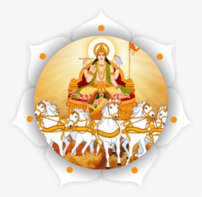 Lord Suryanarayana Hd , Png Download - Seven Horses Of Sun, Transparent Png, Transparent PNG
