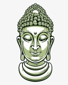 Gautama Buddha Creator In Buddhism Illustration - Tattoo Buddha Vector, HD Png Download, Transparent PNG