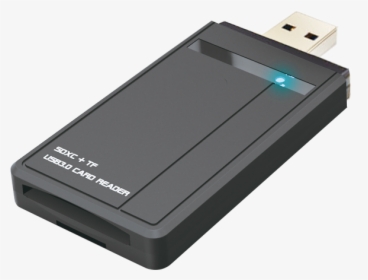 0 To Sd/micro Sd Card Reader - Usb Flash Drive, HD Png Download, Transparent PNG