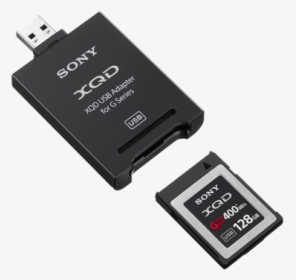 Sony Xqd 128gb Memory Card $65 Day / $195 Week / $650 - Sony Xqd Usb Adapter, HD Png Download, Transparent PNG
