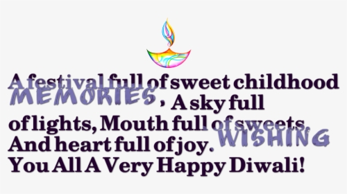 Diwali Messages Png Transparent Background - Sail, Png Download, Transparent PNG
