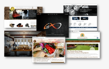 Examples Of Web Designs By Jlb - Online Advertising, HD Png Download, Transparent PNG