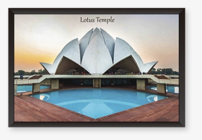 Temple Frame Png - Lotus, Transparent Png, Transparent PNG