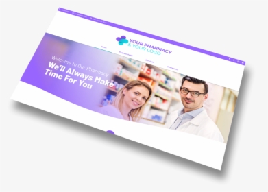 Pharmacy Website Header Section - Paper, HD Png Download, Transparent PNG
