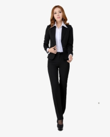 Business Suit For Women No Background - Complete Suit For Ladies, HD Png Download, Transparent PNG
