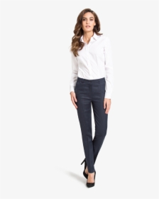 S Custom Clothing Shop - Formal Shirt And Trouser For Ladies, HD Png Download, Transparent PNG