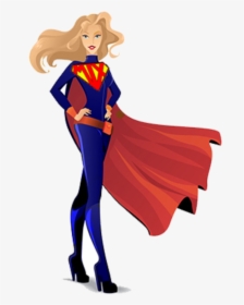 Superhero Movie Superman Female - Transparent Superhero Female Png, Png Download, Transparent PNG