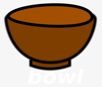 Bowl Cliparts - Brown Bowl Clipart, HD Png Download, Transparent PNG