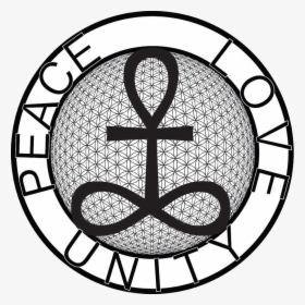 Transparent Unity Clipart Black And White - Symbol Peace Love Unity Respect, HD Png Download, Transparent PNG