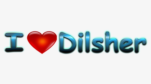 Dilsher Love Name Heart Design Png - Jennifer Name, Transparent Png, Transparent PNG