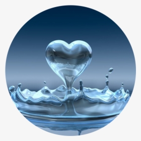 Dedicated To Indiana S Water Quality Needs - Love Symbols In Water, HD Png Download, Transparent PNG