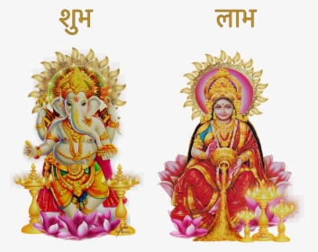 #diwali #sticker By @sadna2018 #laxmi #ganesh #dipawali - Ganesha Stickers For Whatsapp, HD Png Download, Transparent PNG