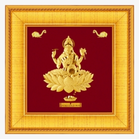 Pure Gold Mahalakshmi Frame, HD Png Download, Transparent PNG