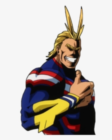 Heroism Is Universal Look It S A Transparent All Might, - All Might Thumbs Up, HD Png Download, Transparent PNG