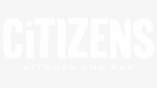 Citizens Kitchen And Bar - Monochrome, HD Png Download, Transparent PNG