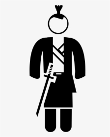 Samurai Warrior - Samurai Warrior Icon Png, Transparent Png, Transparent PNG