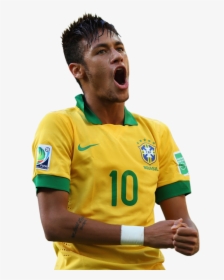 Neymar Jr Warrior Brazil 10 Png - Brazil Vs Argentina Hd, Transparent Png, Transparent PNG